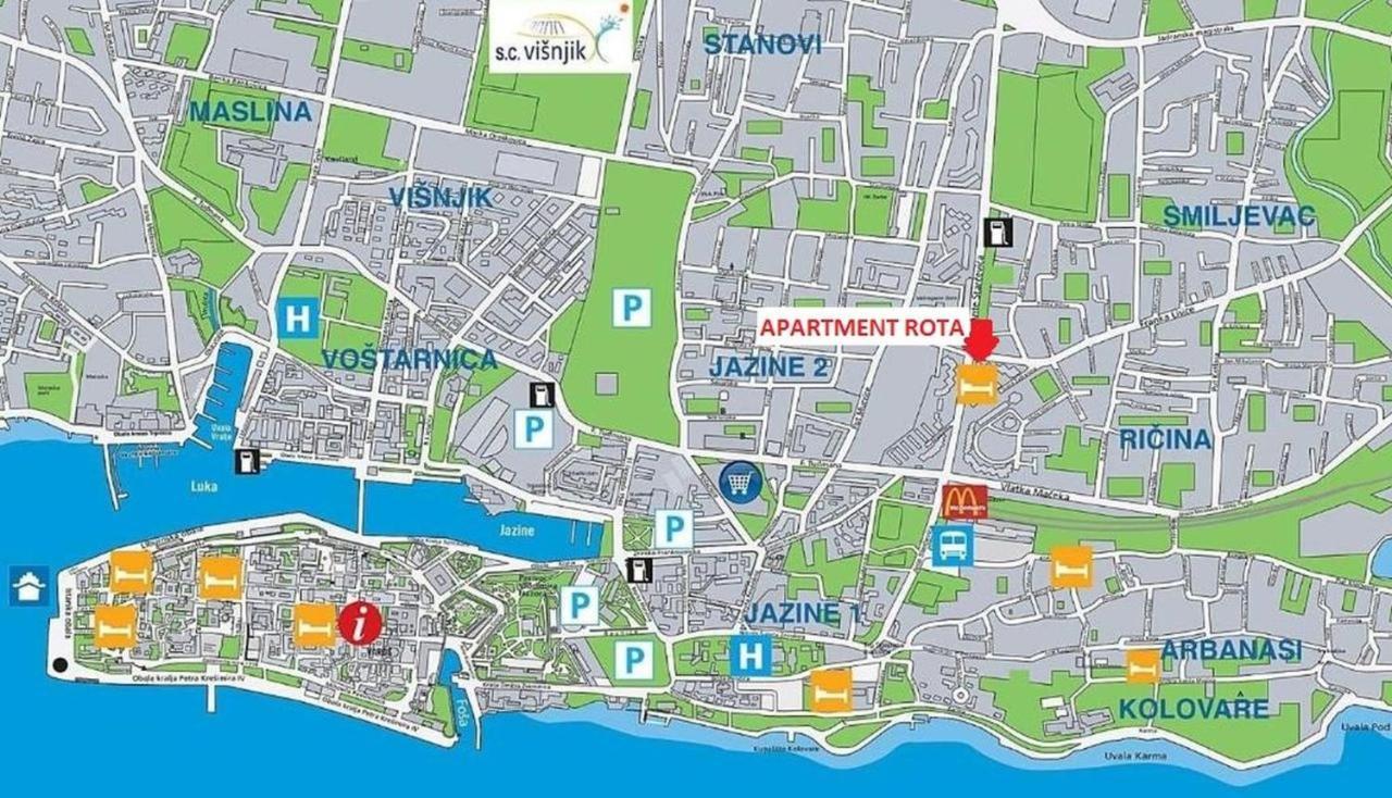 Apartment Rota Zadar Bagian luar foto